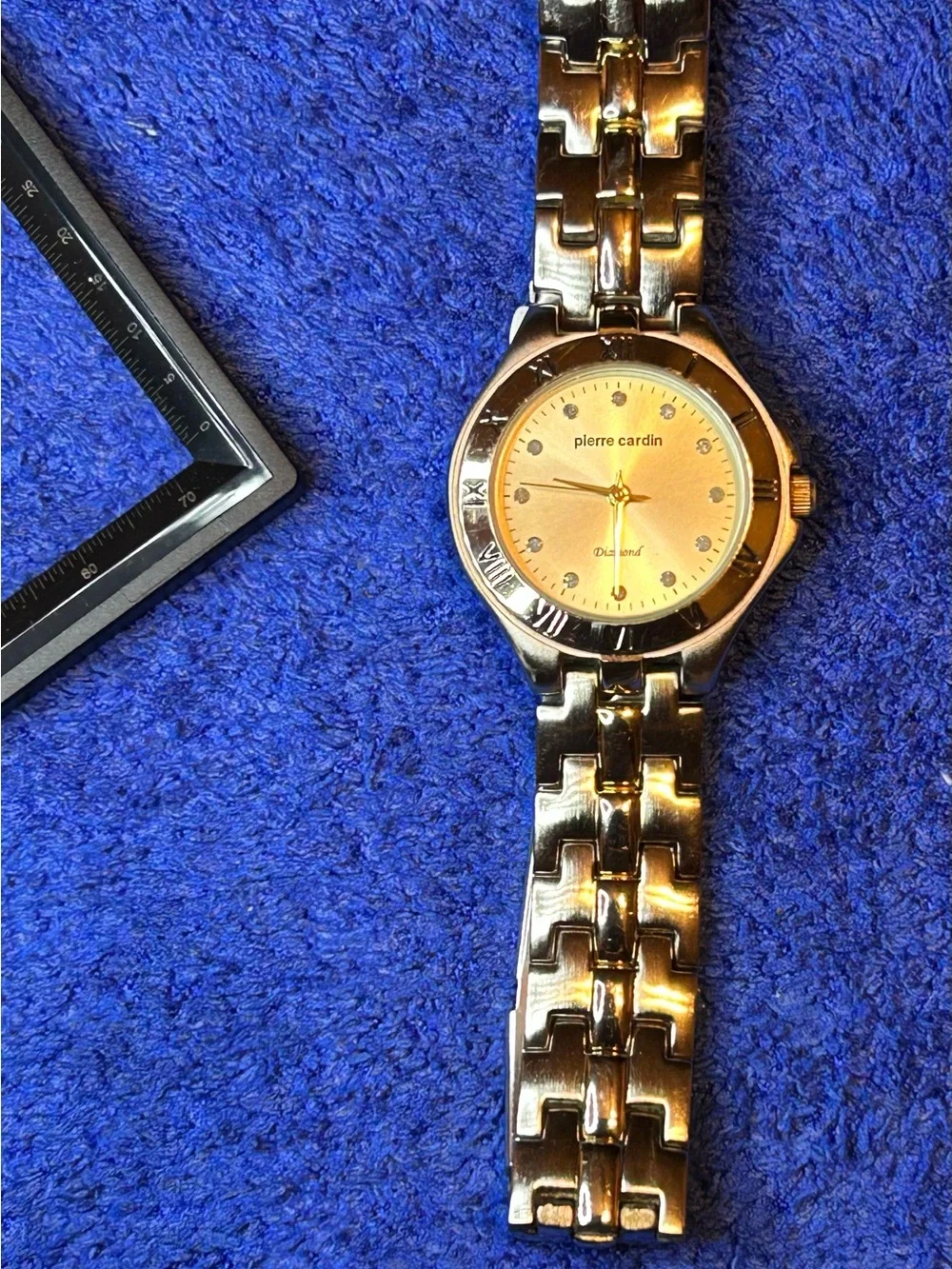 His and Hers Pierre Cardin diamond wristwatches waterproofing PCD4031TC/PCD2031T